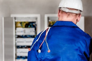 electrician working