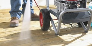 a pressure washer 2